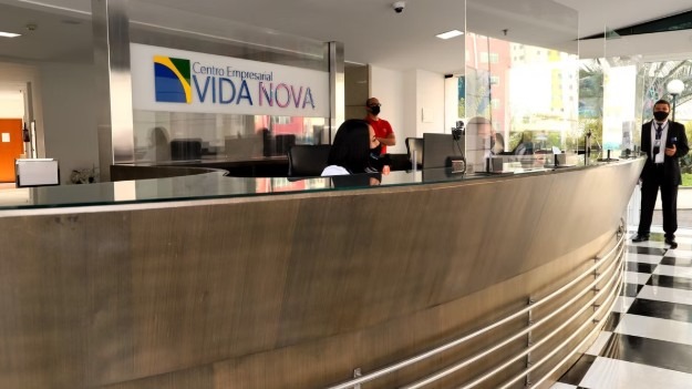 Recepção do Centro Empresarial Vida Nova